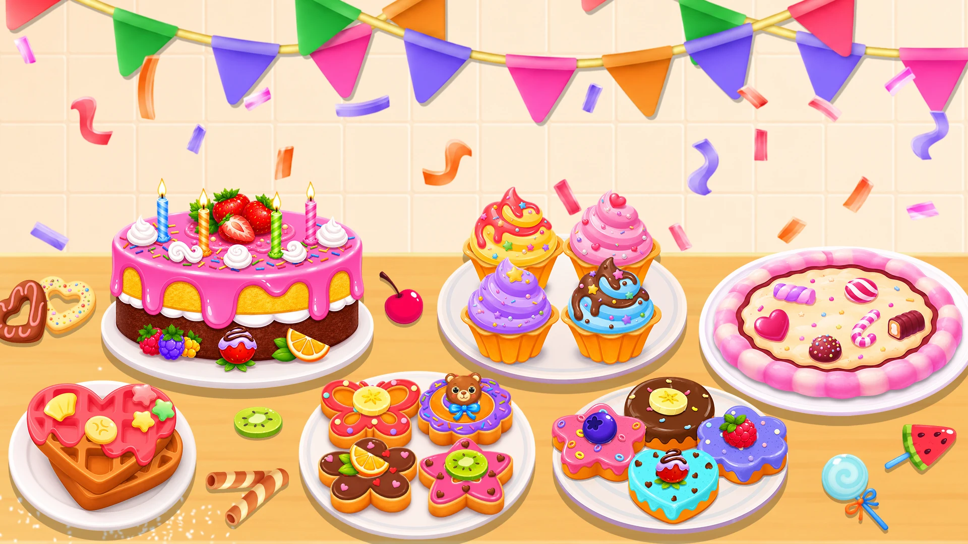 Kitchen Set Kids Cooking Games screenshot