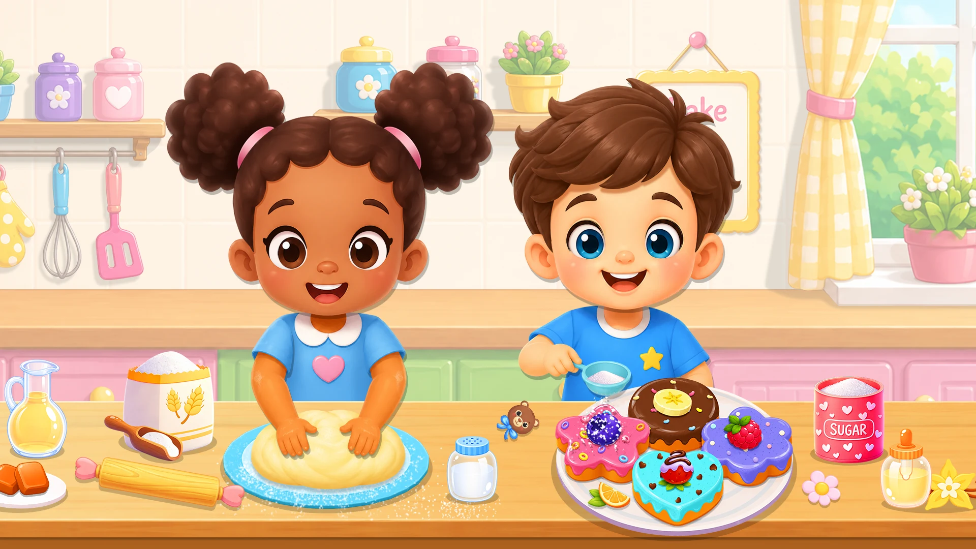 Kitchen Set Kids Cooking Games screenshot
